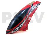 PV1501-R  	 Thunder Tiger FRP Canopy (Red) (Raptor G4) 